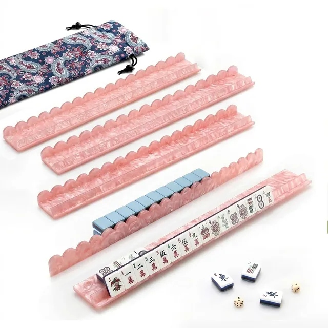 Mahjong Rack Pusher Pink product view 1