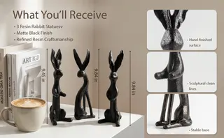 Rabbit Sculpture Standard image 2