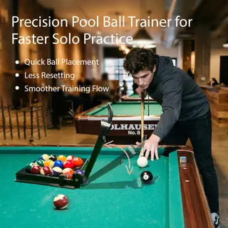 Square Pool Ball Rack Red image 2
