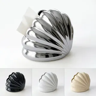 Shell Tissue Box Silver image 1