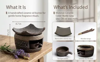 Ceramic Incense Burner Standard image 2
