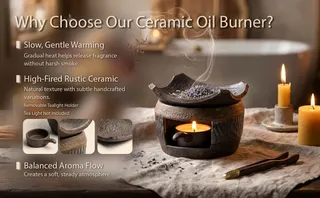 Ceramic Incense Burner Standard image 3