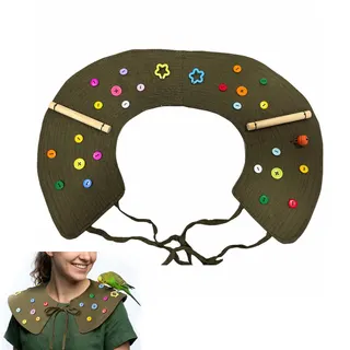 Parrot Shawl With Rod image 1