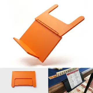 Mahjong Tile Rack Stand Orange image 1