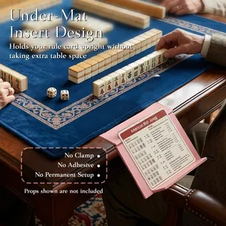 Mahjong Tile Rack Stand Red image 2