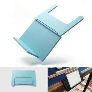 Mahjong Tile Rack Stand Blue image 1