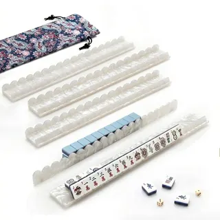 Mahjong Rack Pusher White image 1